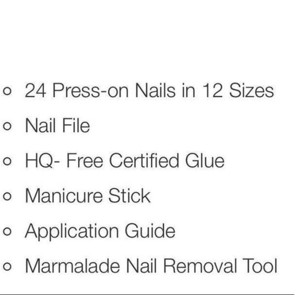 Marmalade Press On Nails (Brand new, never worn) - Picture 5 of 5